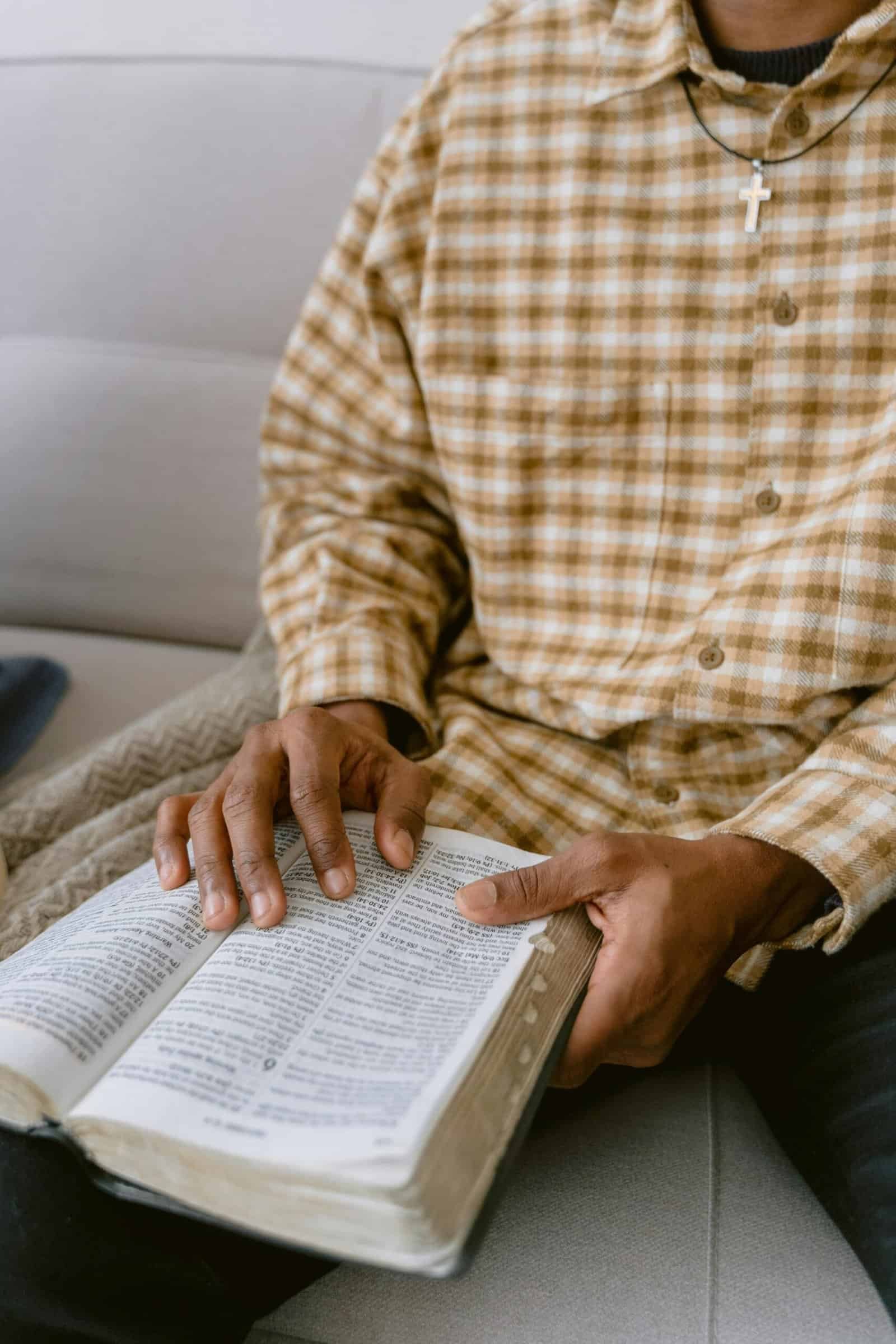 Christian couple in counseling session